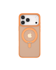 DEVIA iPhone17 Pro Max	Eleguard Series Magnetic Shockproof 360°Rotating Stand Case orange