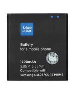 Battery for Samsung Core Prime G3606 G3608 G3609 1700 mAh Blue Star Premium