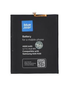 Battery for Samsung A20 / A30 / A30S / A50 4000 mAh Blue Star Premium