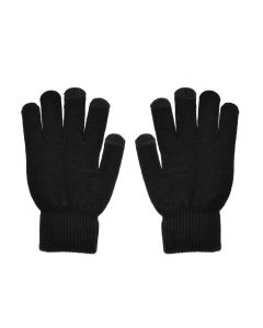 Touch screen gloves TRIANGLE for Woman black
