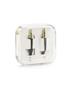 Cable AUX Jack 3 5 mm (male) to Jack 3 5 mm (male) BOX 1 m black 
