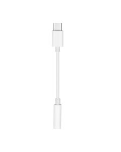 Adapter AUX Type C (male) to Jack 3 5 mm (female) white