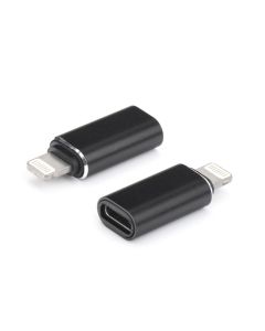 Adapter Type C (female) to Lightning (male) black