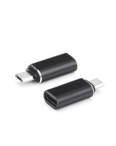 Adapter Type C (female) to Micro USB (male) black