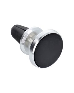 Magnetic car holder for air vent silver