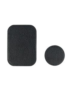 Badget for magnet car holder leather black