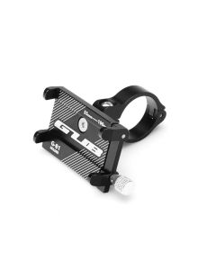 GUB bike holder for mobile phone G81 Aluminium black