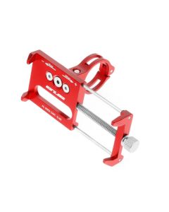 GUB bike holder for mobile phone G85 Aluminium red