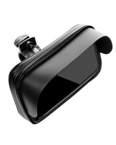 Bike holder waterproof with zip and hood ( 5 5 - 6 3 ) black