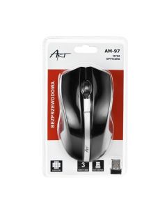 ART wireless computer mouse 2 4G 1000 dpi AM-97 black