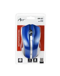 ART wireless computer mouse 2 4G 1000 dpi AM-97 blue