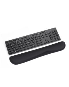 Ergonomic wrist support for keyboard 460 x 85 x 25 mm black