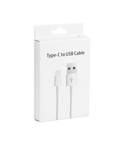 Cable USB A to Type C 3.0 2A HD2 BOX 1 m white