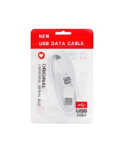 Cable USB A to Type C 3.0 2A HD2 1 m white 
