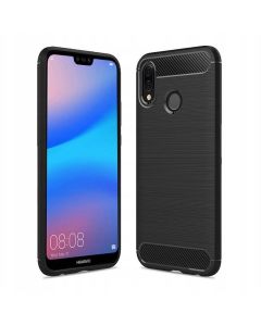 CARBON case for HUAWEI P20 LITE black