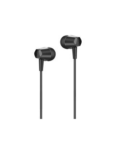 HOCO wire earphones Jack 3 5 mm with microphone M34 black