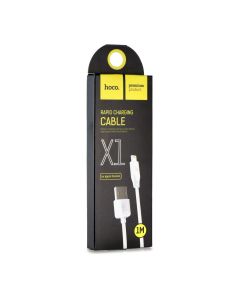 Cable USB A to Lightning Hoco 2 1A 2 m X1 white