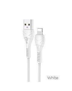 Cable USB A to Lightning Hoco 1 m X37 white
