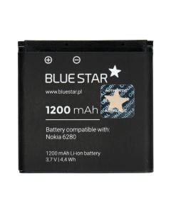 Battery for Nokia 6280 / 9300 / 6151 / N73 1200 mAh Blue Star Premium