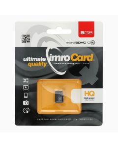 IMRO memory card microSD 8GB 100MB/s class10 UHS I