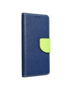 FANCY Book case for SAMSUNG Galaxy J5 2017 navy/lime
