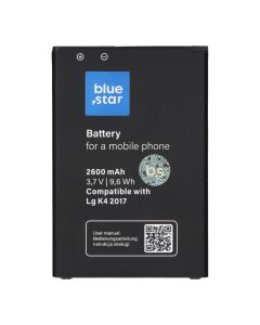 Battery for LG K4 2017 / K8 2017 2600 mAh Blue Star Premium