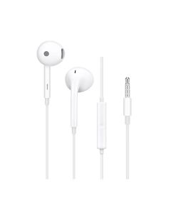 OPPO original wire earphones Jack 3 5 mm with microphone MH135 white bulk
