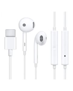OPPO original wire earphones Type C with microphone MH147 white bulk