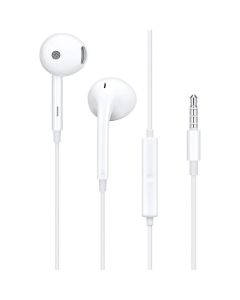 OPPO original wire earphones Jack 3 5 mm with microphone MH156 white bulk