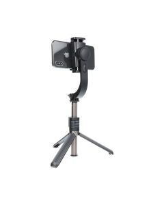 Selfie stick with wireless remote control tripod with stabilizer GIMBAL SSTR-L08 black