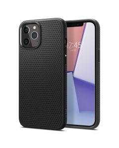 SPIGEN case Liquid Air do IPHONE 12 / 12 PRO matte black