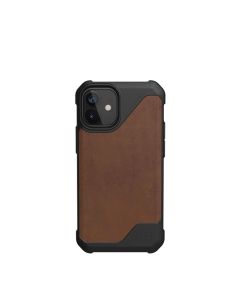 UAG Urban Armor Gear case METROPOLIS LT (leather) for IPHONE 12 Mini brown