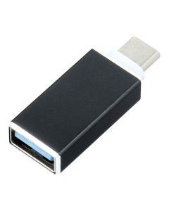 Adaptor OTG USB A 3.0 (female) to Type C (male) black