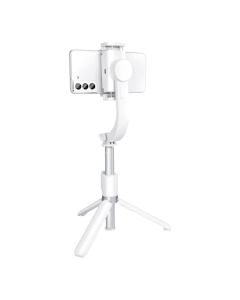 Selfie stick with wireless remote control tripod with stabilizer GIMBAL SSTR-L08 white