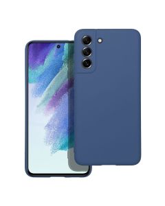 SILICONE case for SAMSUNG S21 FE blue