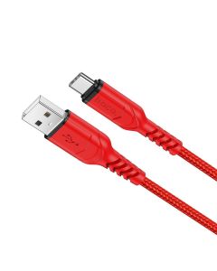 Cable USB A to USB C Hoco QC 3A 1 m X59 red
