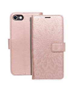 MEZZO Book case for IPHONE 7 / 8 / SE 2020 / SE 2022 mandala rose gold