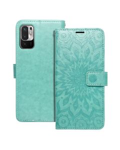 MEZZO Book case for XIAOMI Redmi Note 10 5G / Poco M3 Pro / Poco M3 Pro 5G mandala green