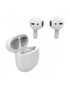 ART wireless earphones bluetooth TWS + docking station Lightning AP-TW-B1 white