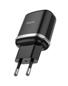 Phone charger Hoco USB A QC3.0 3A 18W N3 black