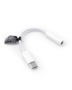 Adapter AUX Type C (male) to Jack 3 5 mm (female) BOX white