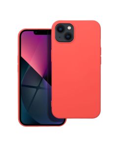 SILICONE case for IPHONE 13 peach