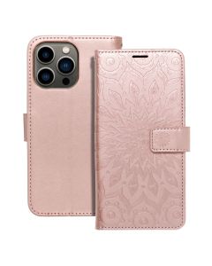 MEZZO Book case for IPHONE 13 PRO mandala rose gold