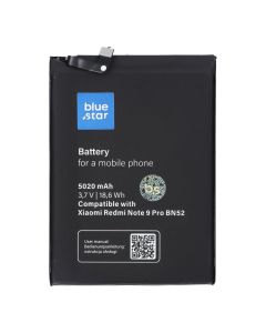 Battery for Xiaomi Redmi Note 9 Pro (BN52) 5020 mAh Blue Star