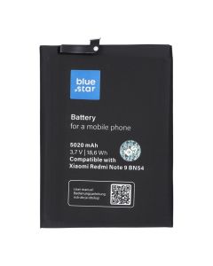 Battery for Xiaomi Redmi Note 9 (BN54) 5020 mAh Blue Star