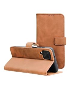 TENDER Book Case for SAMSUNG A12 / M12 brown