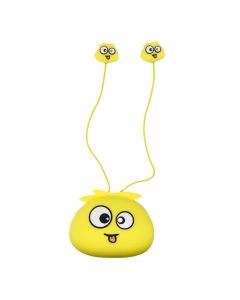 Earphones JELLIE MONSTER Deman YLFS-01 Jack 3 5mm yellow