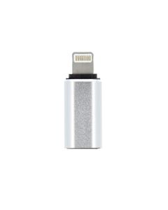Adapter Type C (female) to Lightning (male) silver