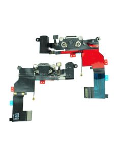 Charging Connector Flex Cable for iPhone 5S black