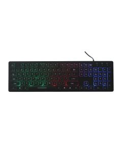ART wire keyboard USB A QWERTY with light slim AK-20 black